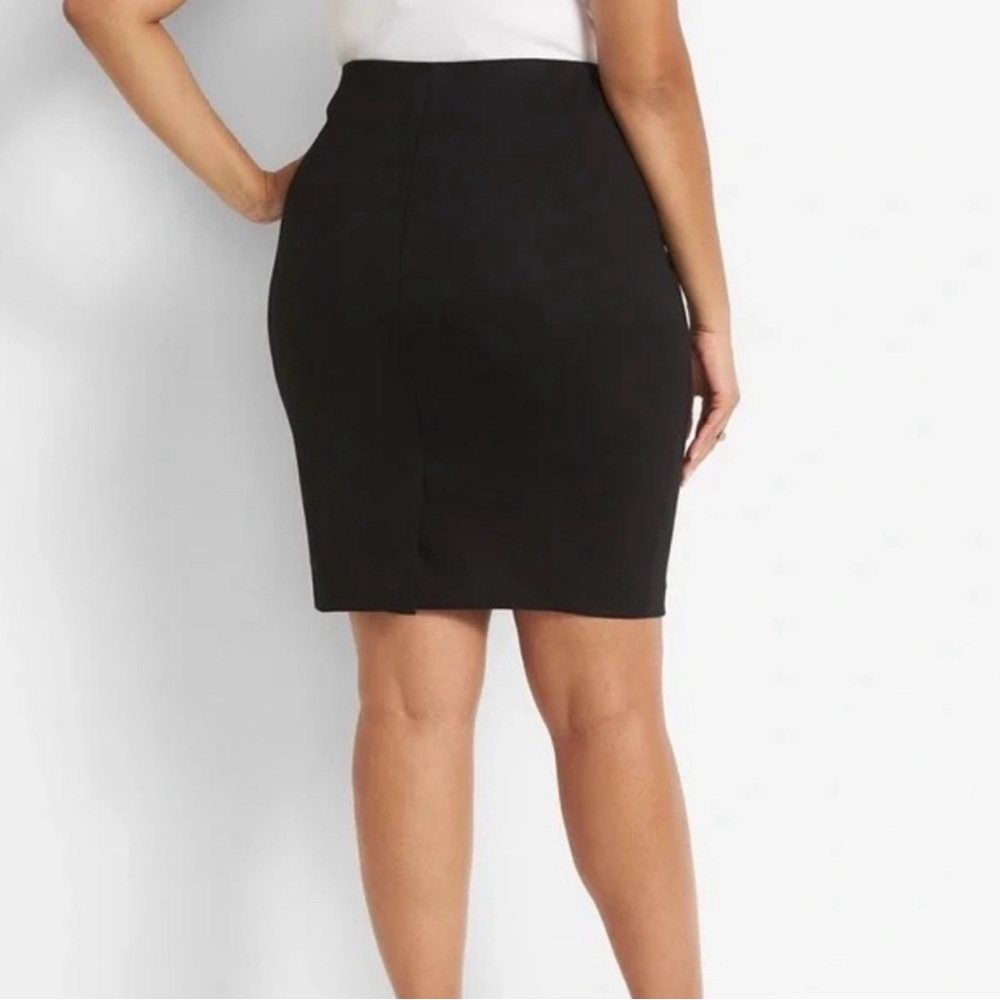 Lane Bryant Black Pencil Skirt Size 24W
